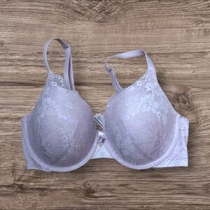 Victoria's Secret Perfect Shape 34DD‎ Lavender Lace Underwire Bra - Light Purple
